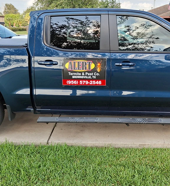 image of the work truck